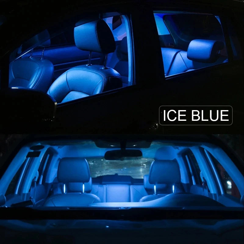 BADEYA Canbus Car LED Interior Light Kit for Dodge Grand Caravan 1996-2020 - No Error Ice Blue / 2001-2007 15PCS