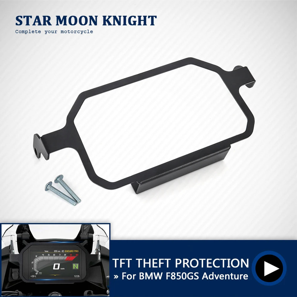 BMW F 850GS Adventure målerramme TFT skærmbeskytter med tyverisikring instrumentbeskytter
