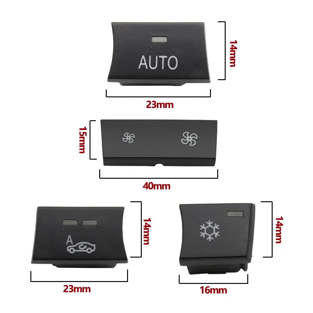 Car Air Conditioning AC Ventilation Adjust Switch Button For BMW 1 3 X1 X3 Series E82 E88 E84 E90 E91 E92 E93 F25 64119344143 by InterCyprus Trading Ltd