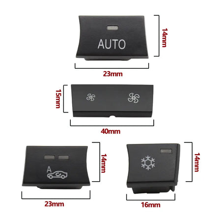 Car Air Conditioning AC Ventilation Adjust Switch Button For BMW 1 3 X1 X3 Series E82 E88 E84 E90 E91 E92 E93 F25 64119344143 by InterCyprus Trading Ltd