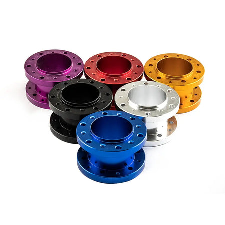 Universal Auto Steering Wheel Heightening Pad 50mm High-quality Aluminium Alloy Fixed Type Steering Wheel Heightening Pad by InterCyprus Trading Ltd