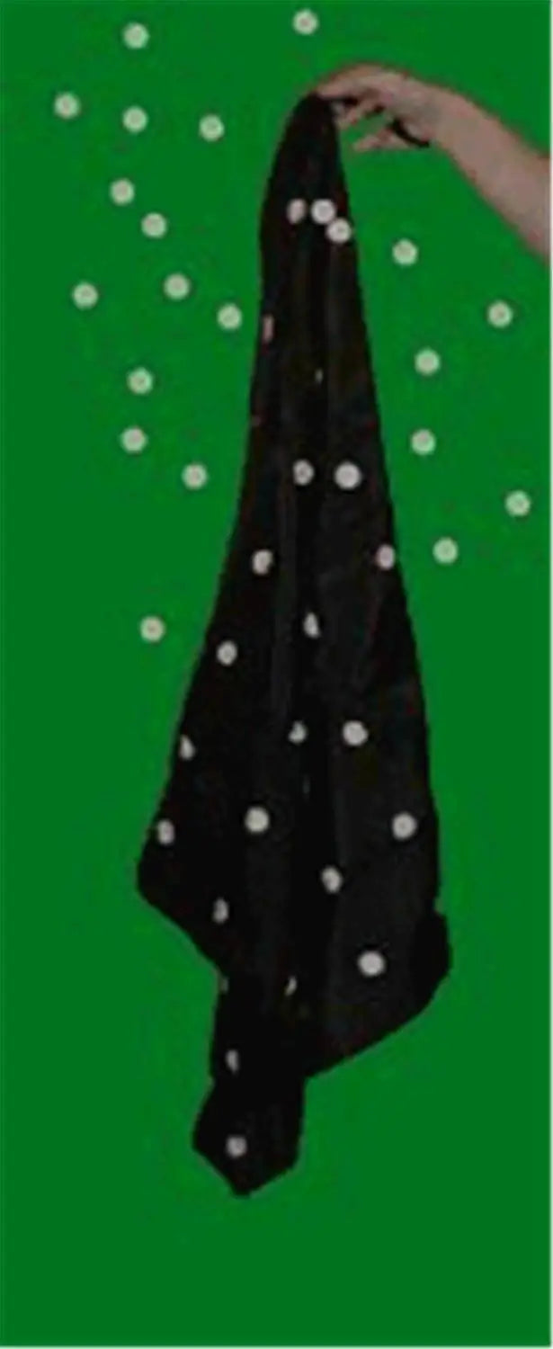 Polka Dot Šilko Scenos Magijos Šalikas 45x45cm Gimmick