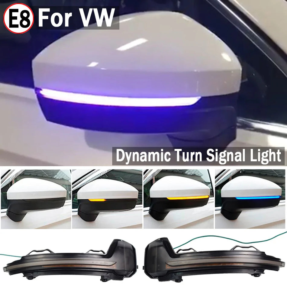 Semnal de întoarcere LED dinamic pentru Volkswagen Tiguan MK2 și Touareg MK3