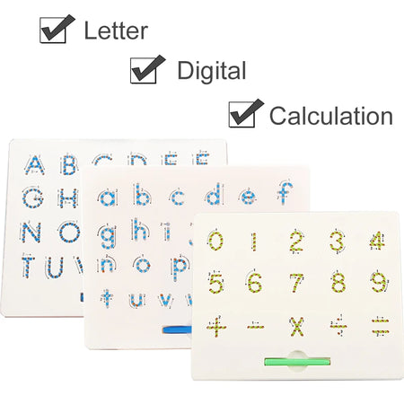 Kids Magnetic Writing Board Toy &ndash; Montessori Learning