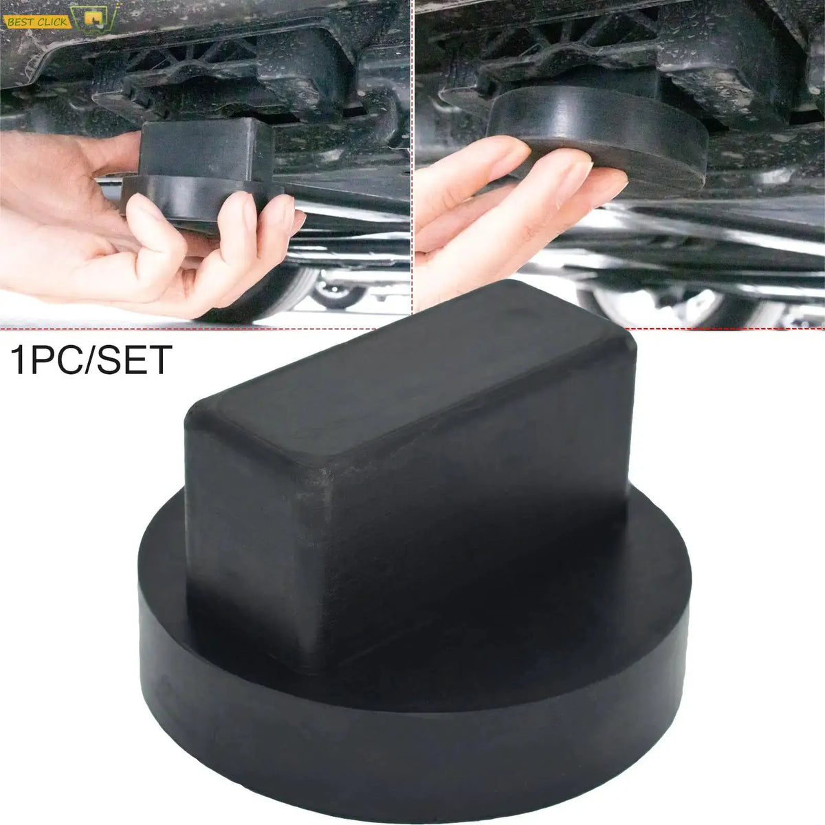 Rubber Jacking Point Jack Pad Frame Stand Adaptor For Mercedes Benz A B C E R S Class CLA CLC CLK GL GLA G GLE GLC M SL SLK SLR by InterCyprus Trading Ltd