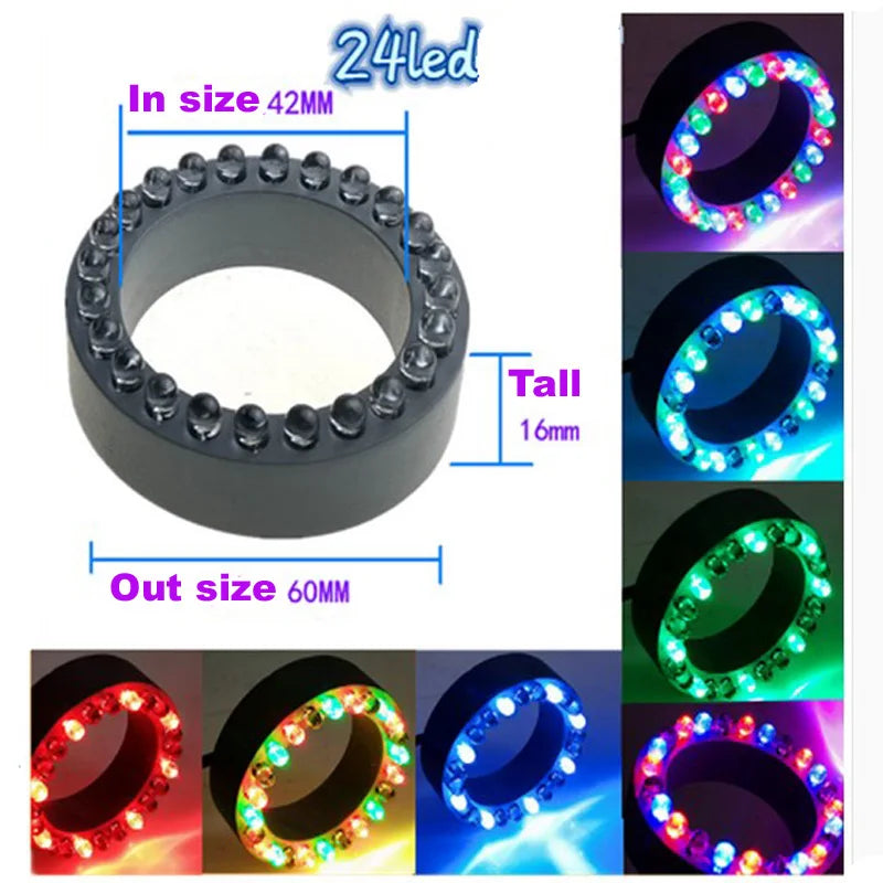MEMEOKON Underwater LED Circle Light &ndash; IP68 Waterproof