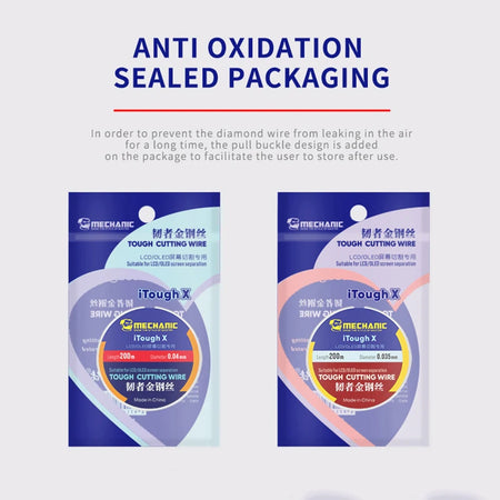 MECHANIC High Hardness Special Steel Cutting Wire &ndash; Precision LCD Screen Separation Tool