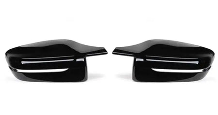 Bright Black Side Wing Mirror Covers For BMW G30 G38 M4 RHD-Bright black