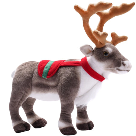 Plush Reindeer Toy for Christmas &amp; New Year Celebrations Christmas Elk / 35cm