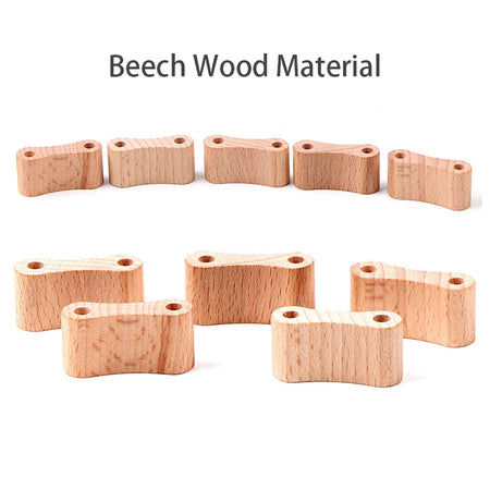 Brozebra BOS10076 Wooden Pull Back Car &ndash; Inertia Glider