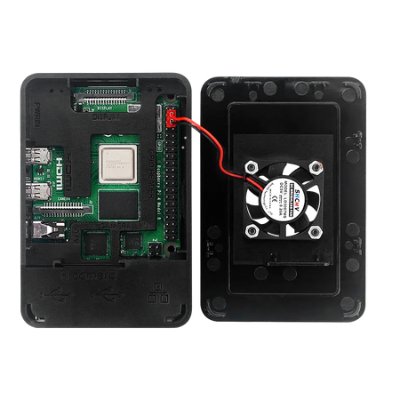 Raspberry Pi 4 ABS Case &ndash; Durable Protection with Cooling Support