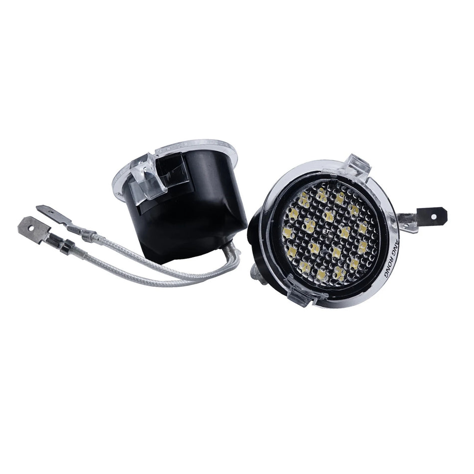 LED Podświetlenie Lusterka 6000K Białe Xenon do Forda Focusa F-150 Edge Kuga