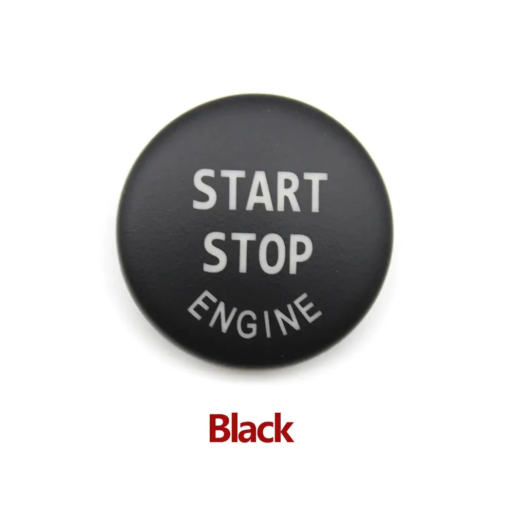 Engine Ignition Switch Start Stop Button Cover For BMW E Series 3S X1 X5 X6 Z4 E70 E71 E72 E90 E91 E92 E93 E84 E60 E89 by InterCyprus Trading Ltd