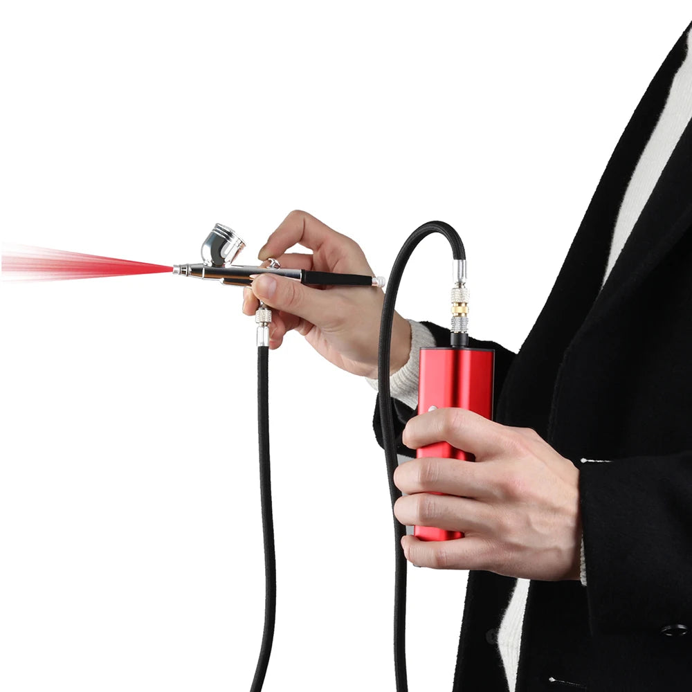 TM80S Wireless Airbrush With Compressor Kit &ndash; Auto Start