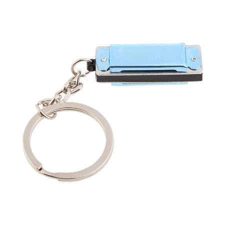 Mini Harmonica Keychain - Eight Tone 4 Hole Compact Design