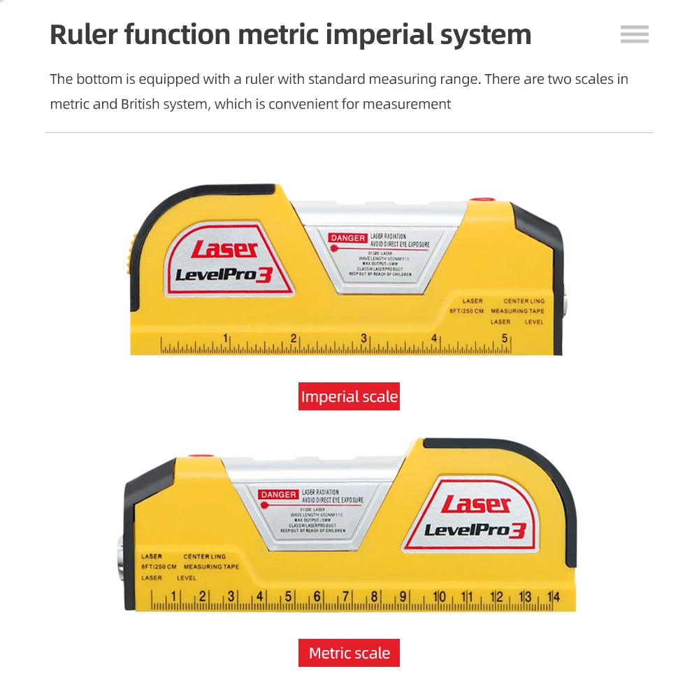 LV02 Infrared Laser Level &ndash; Accurate Horizontal and Vertical