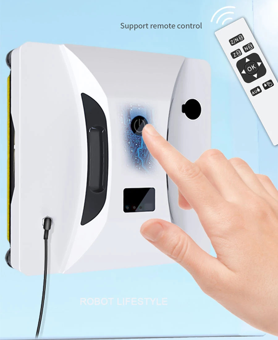 Robot za čiščenje oken z 40ml rezervoarjem za vodo daljinsko upravljanje