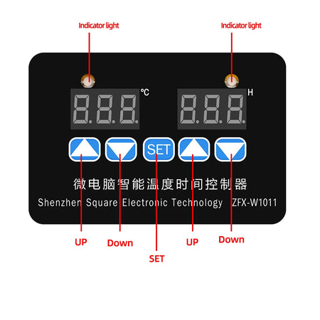 ZFX-W1011 Temperature Controller &ndash; Intelligent Time Control