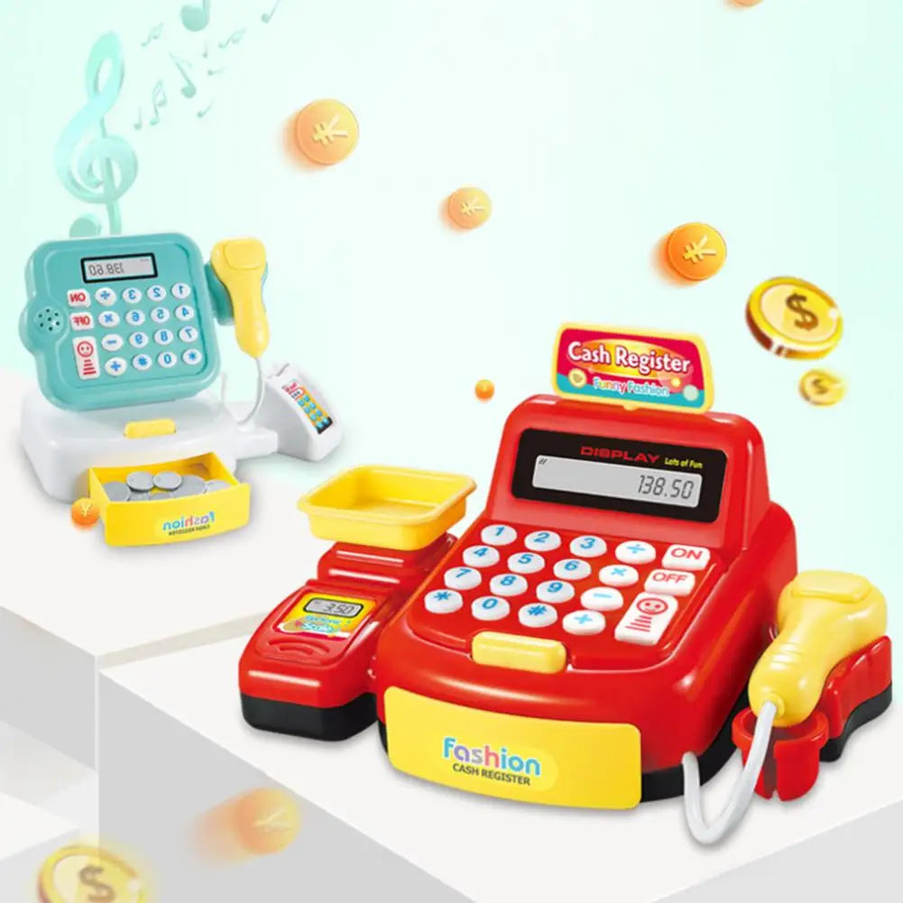 Cash Register Toy &ndash; Electronic Lights And Sound Effects