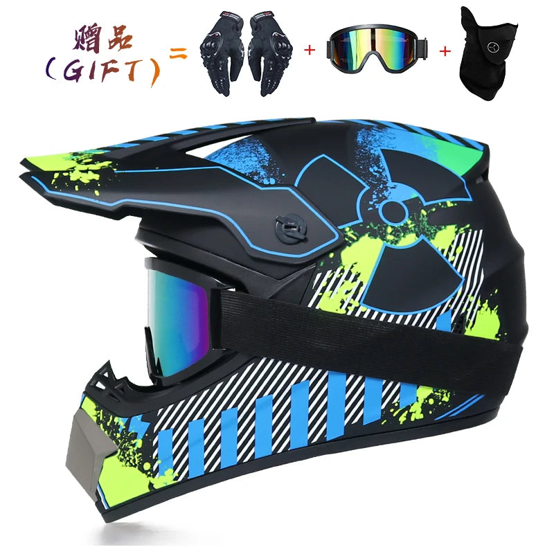Orz Kids Motocross Helmet - Durable ABS Off-Road Safety