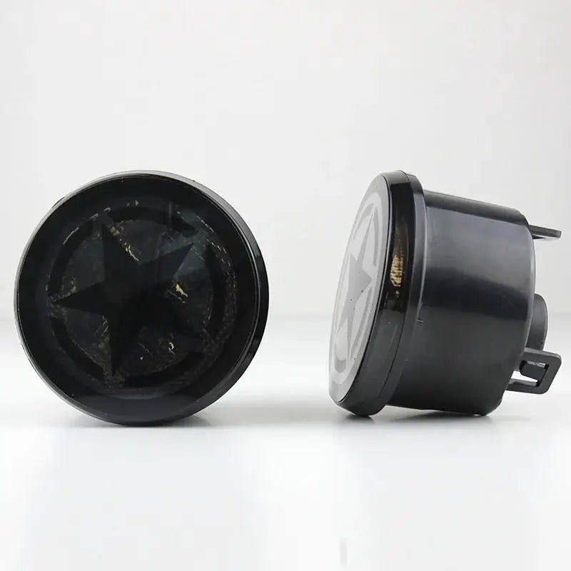 LED Turn Signal Lights for Jeep Wrangler JK & Unlimited 2007-2018 Star Front Grill Indicator Blinkers Parking Lights by InterCyprus Trading Ltd