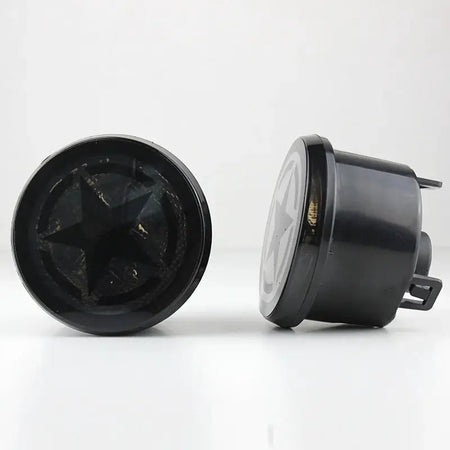 LED Turn Signal Lights for Jeep Wrangler JK & Unlimited 2007-2018 Star Front Grill Indicator Blinkers Parking Lights by InterCyprus Trading Ltd