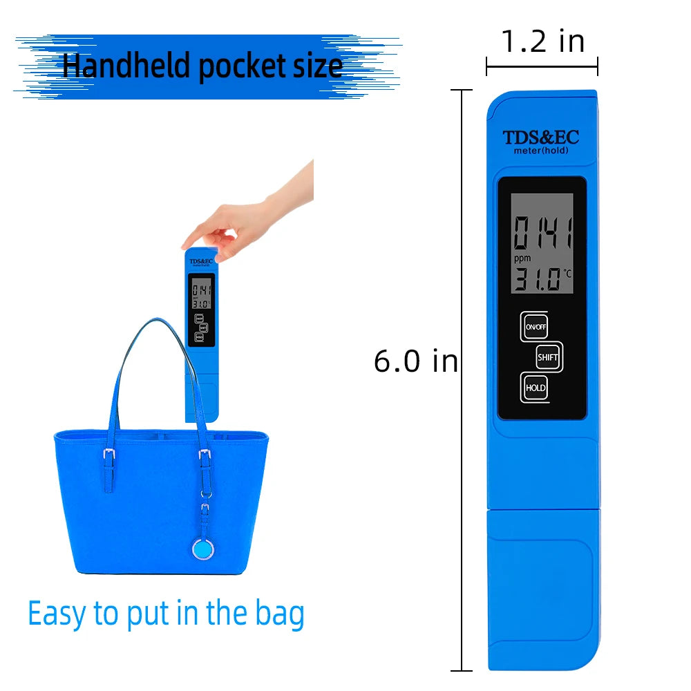 PH and TDS Meter Digital Water Tester &ndash; Accurate Readings