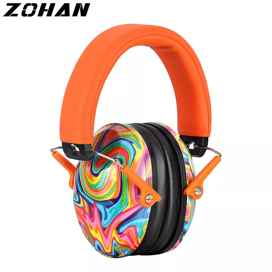 🟠 Zohan Kid Ear Protection Baby Noise Earmuffs Θόρυβος Μείωση των αυτιών υπερασπιστών αυτιών