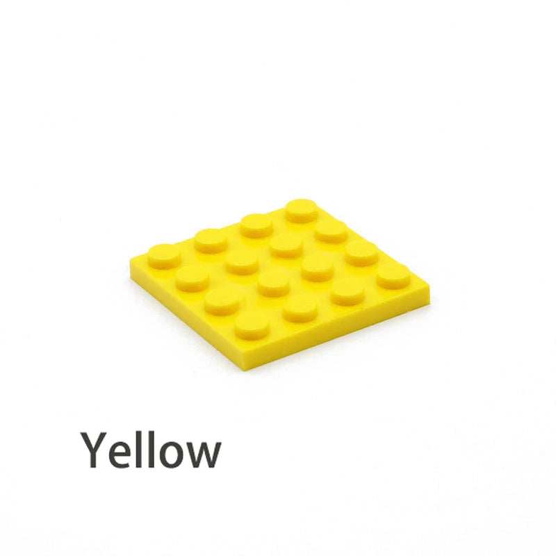 APAN SAPIOBricks 150pcs Thin 4x4 12 Colors - Educational Yellow 150PCS