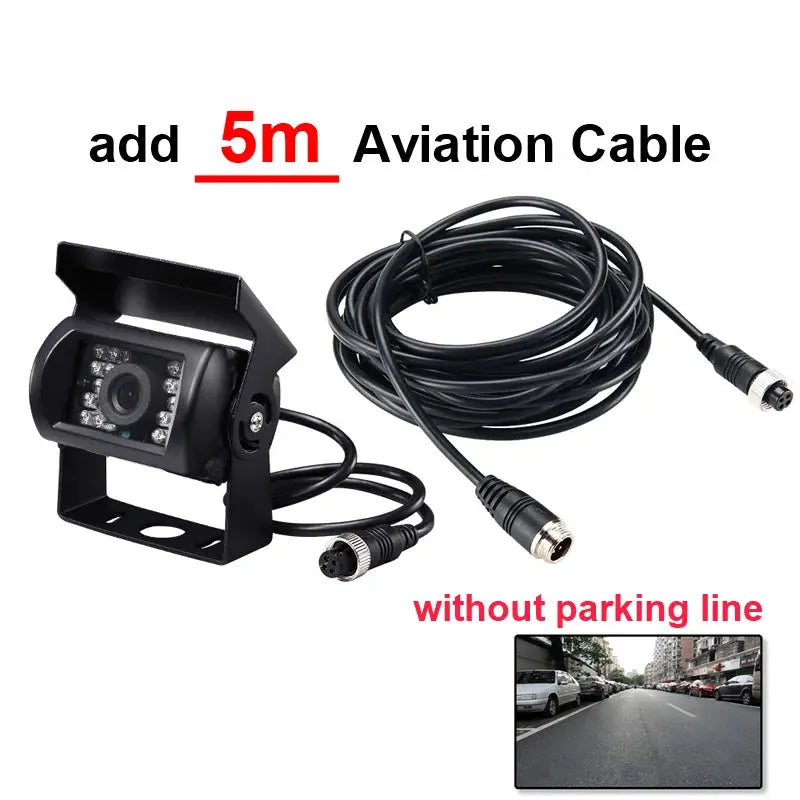 Waterproof Heavy Duty Backup Camera With IR Night Vision For Trucks by InterCyprus Trading Ltd