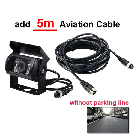 Waterproof Heavy Duty Backup Camera With IR Night Vision For Trucks by InterCyprus Trading Ltd