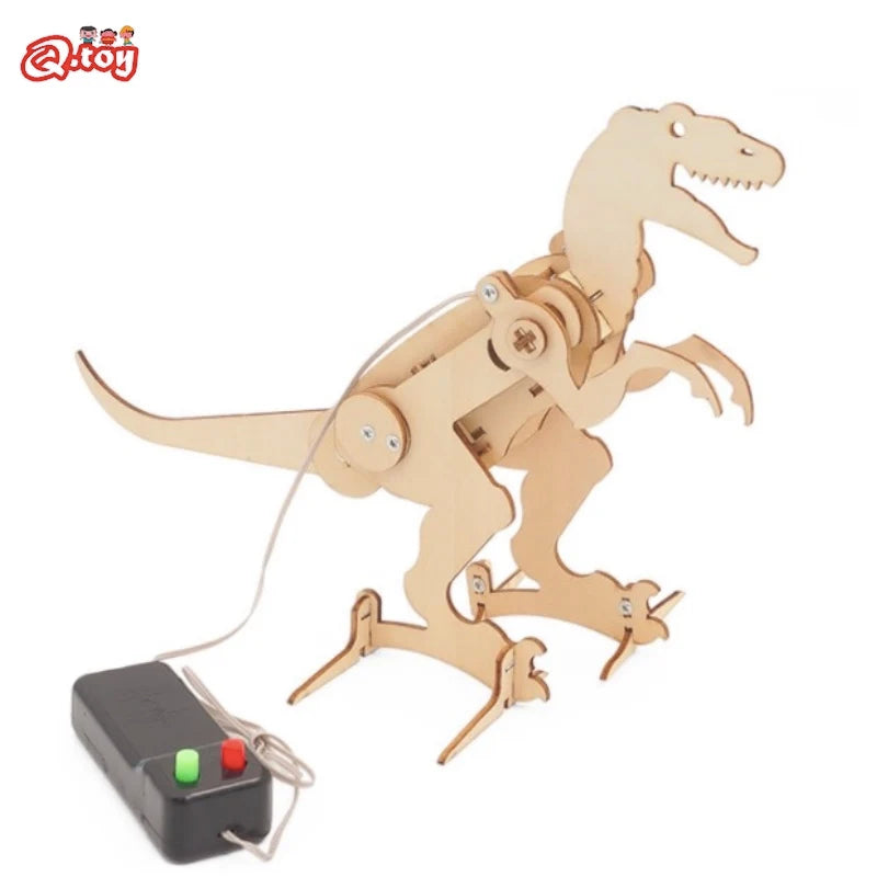 Quebra-cabeças DIY de Esqueleto de Dinossauro Brinquedo STEM Seis a Doze