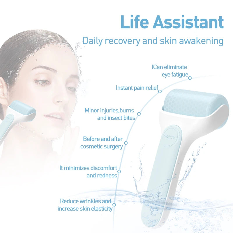 Isrulle Massager För Ansiktslyftning Och Anti-rynkor