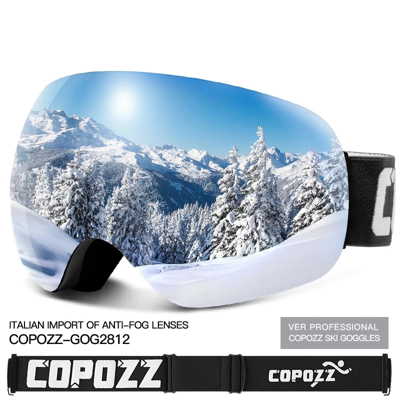 COPOZZ Outdoor Sports Ski Goggles &ndash; UV400 Protection
