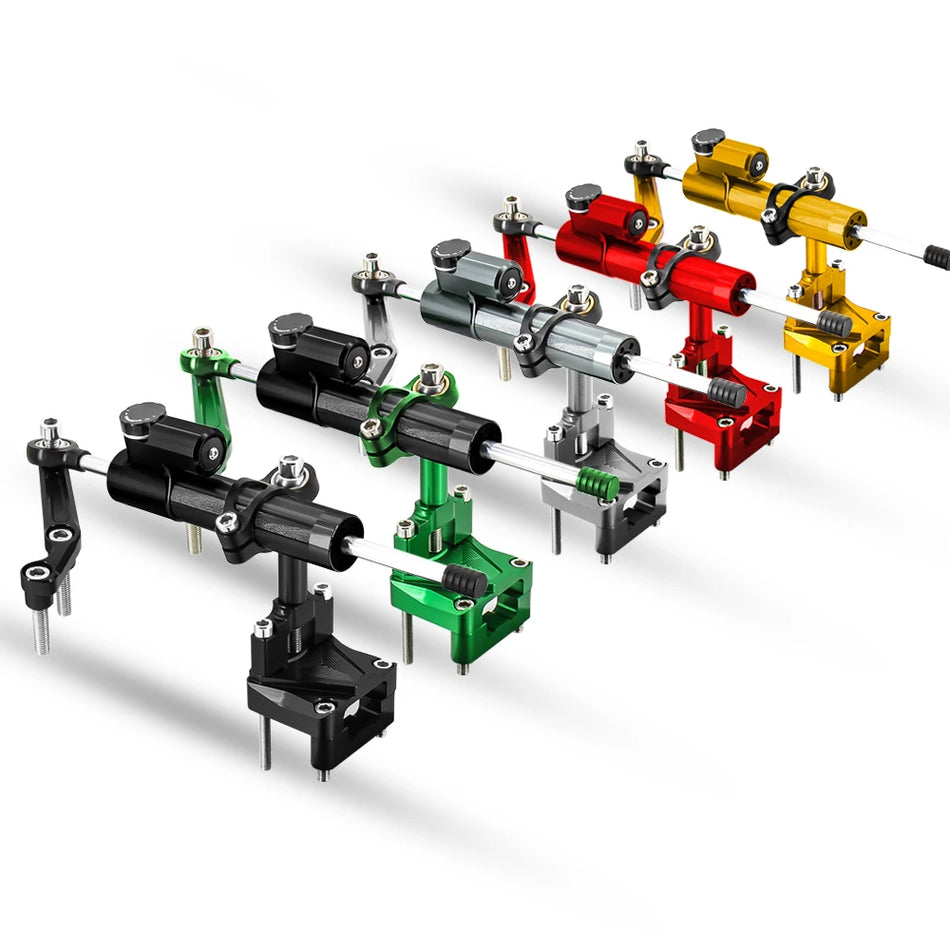 Kawasaki Ninja 300 EX300 CNC Aluminium Styredæmper Beslag Sæt til 2013-2017