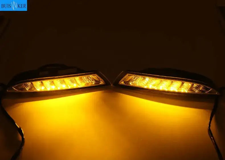Scirocco LED Amber Turn Signal Side Marker Lamp White DRL