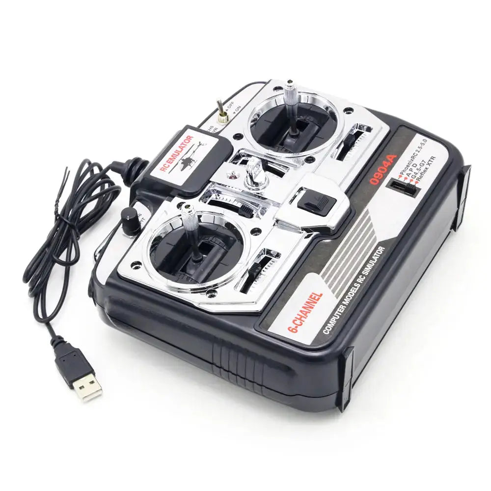 JTL-0904A 6CH RC Flight Simulator Support Realflight G7 Phoenix 5.0 XTR Remote Control Helicopter Fixed-wing Drone (MODE1) by InterCyprus Trading Ltd