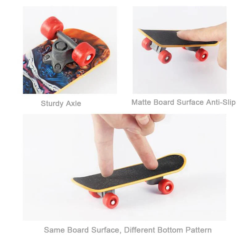 3 PCS Fingerboard Set &ndash; Anti Stress Desk Toy For Training