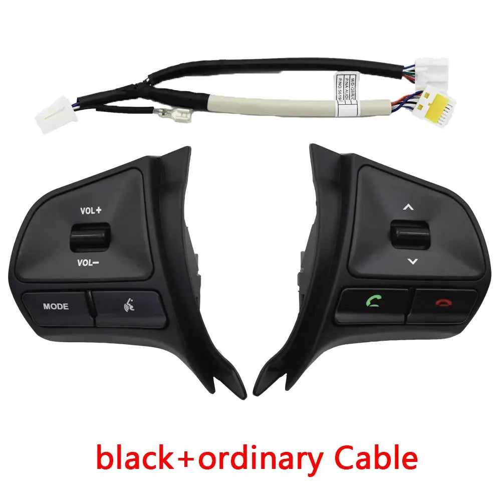 New Car Steering Wheel Control Button For KIA K2 RIO 2011-2014 Audio Bluetooth Phone Volume Switch Replace Auto Parts by InterCyprus Trading Ltd