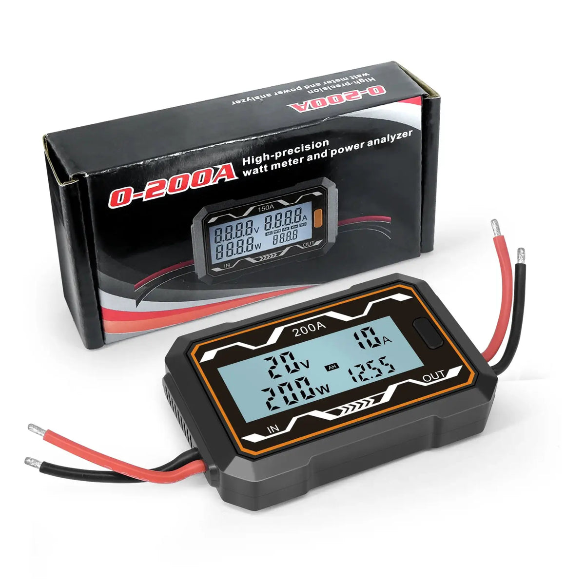 New RC Watt Meter 100A 150A 200A RC High Precision Current Power Analyzer & Watt Meter W/ Backlight LCD For Rc Drone Rc Model by InterCyprus Trading Ltd