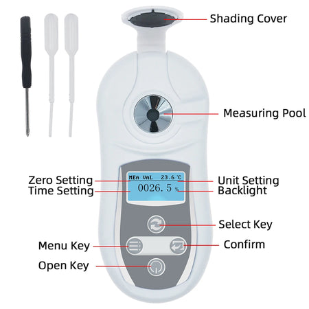 Portable Salinity Meter PAL-104 - Precise Readings Plus