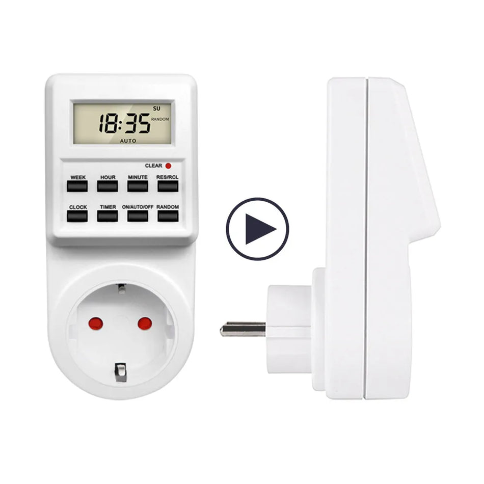 TM03 Digital Timer Socket - 24H Programmable Outlet