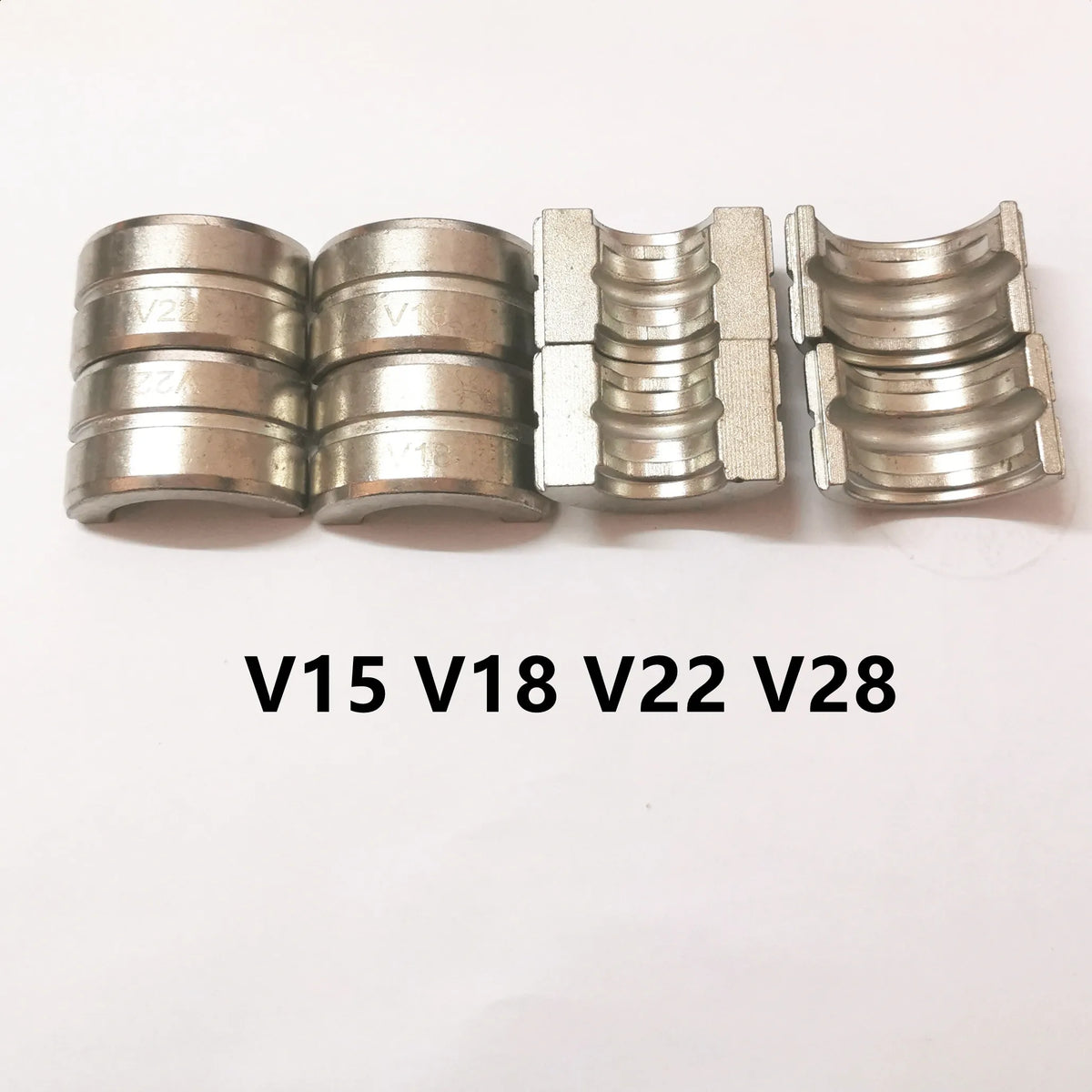 Hydraulic Pipe Clamp Stainless Steel Copper Tube Crimping Die V15 V18 V22 V28 &ndash; Durable Hydraulic Crimping Tool CHINA