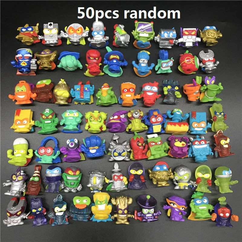 Original Superzings Superthings 3CM Figures - Collectible 50pcs random