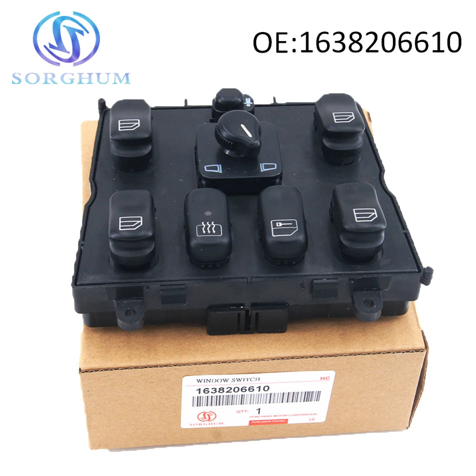 Превключвател за електрически прозорци за Mercedes-Benz W163 ML320 ML430 1638206610