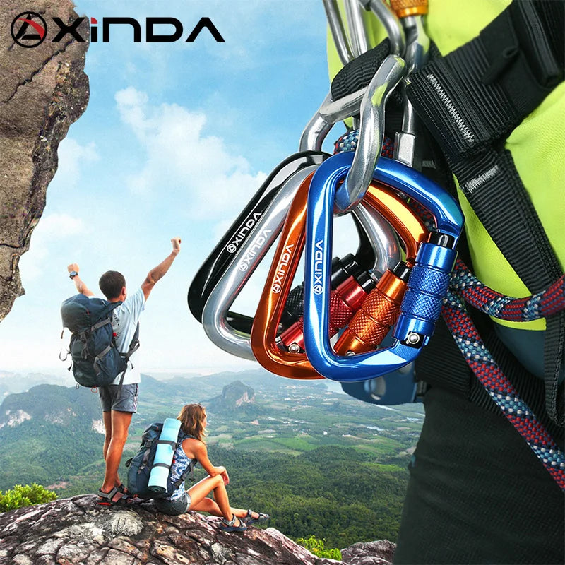 XINDA XD-8121 Safety Auto Carabiner &ndash; 25KN Load Rating