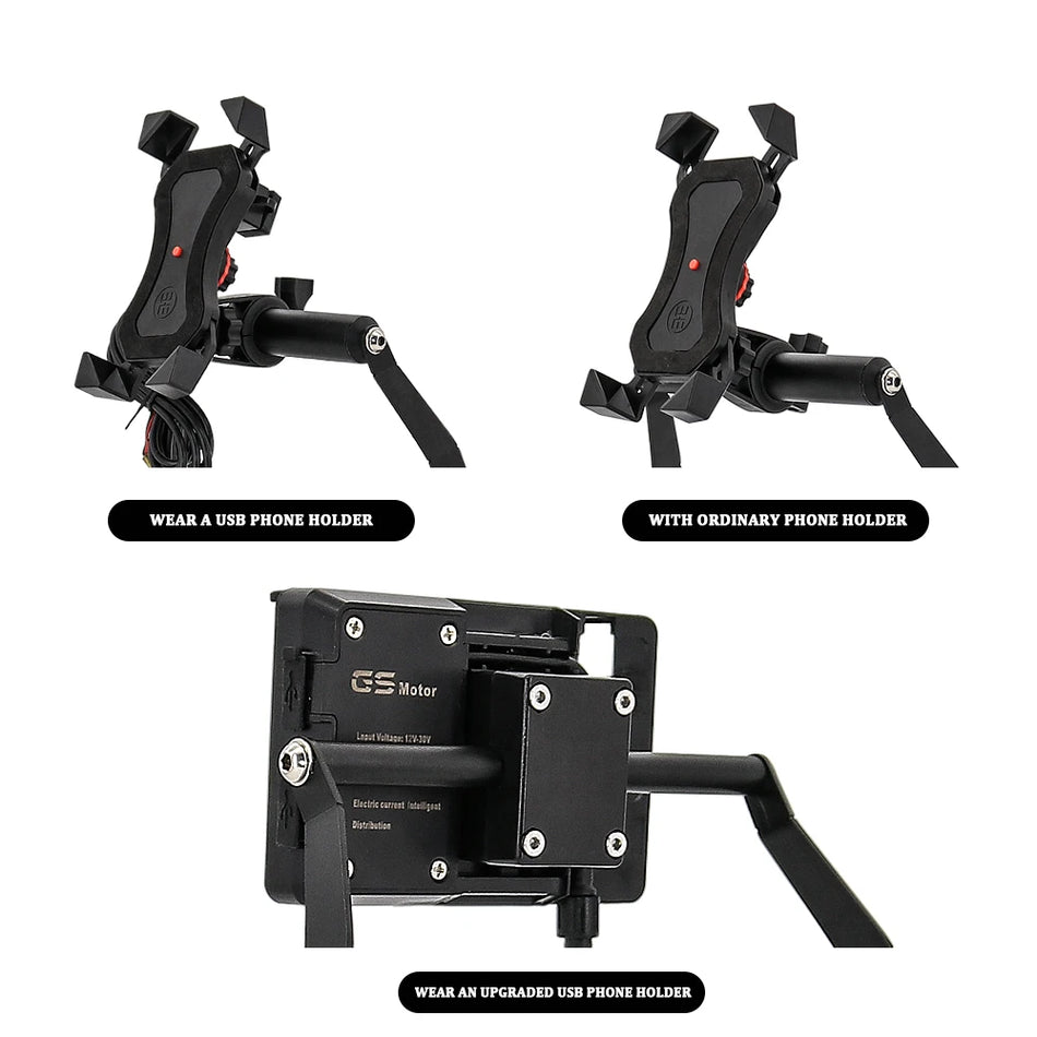 Honda CRF1100L Africa Twin Adventure Sports 2020 motocikla tālruņa GPS navigācijas plāksnes turētājs izgatavots no metāla