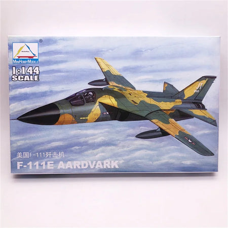 Trumpeter 1/144 Military Fighter Model Kit - Plastic Assembly Airplane USA F-111E