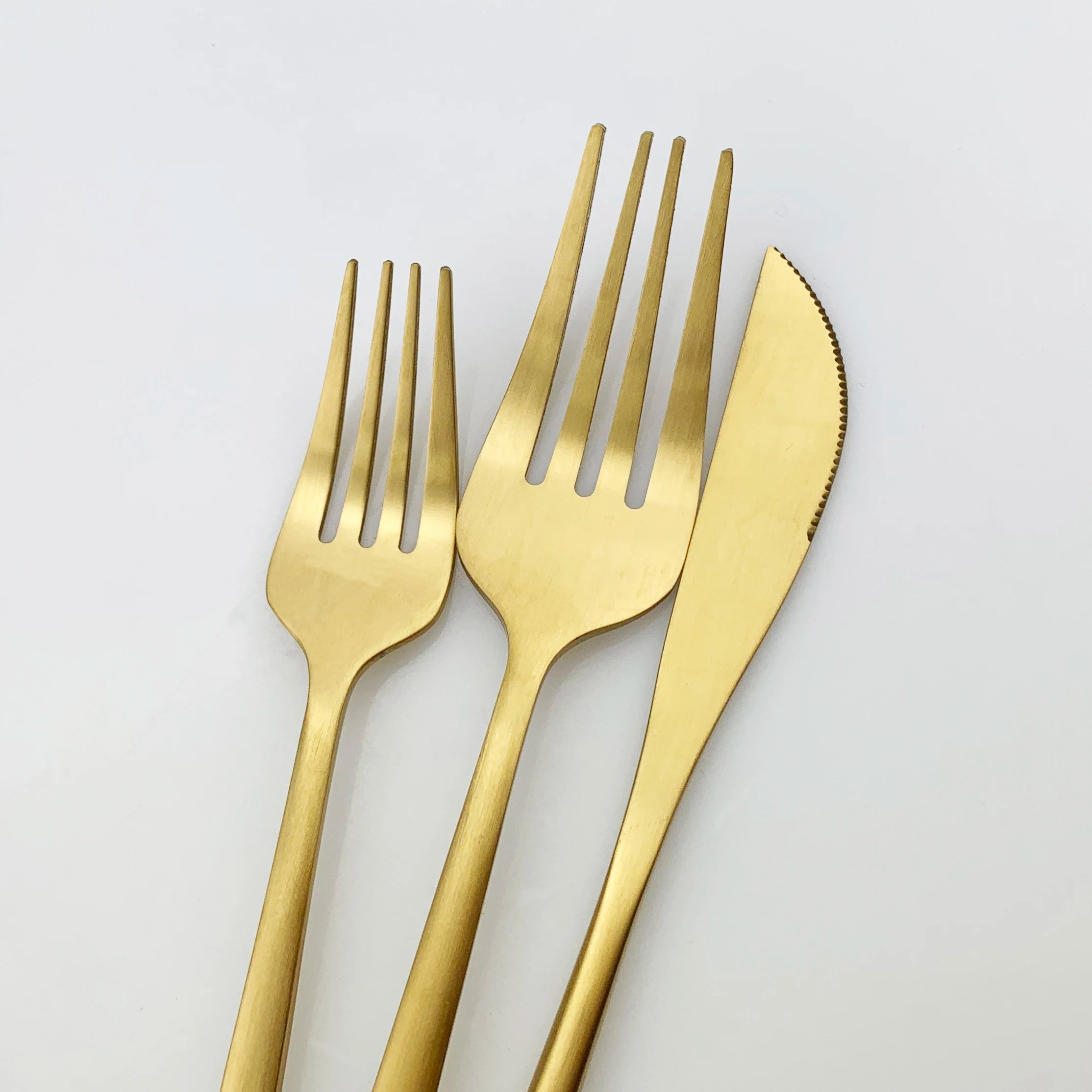 KNGZI 24/36Pcs Dinnerware Set &ndash; Elegant Stainless Steel Flatware