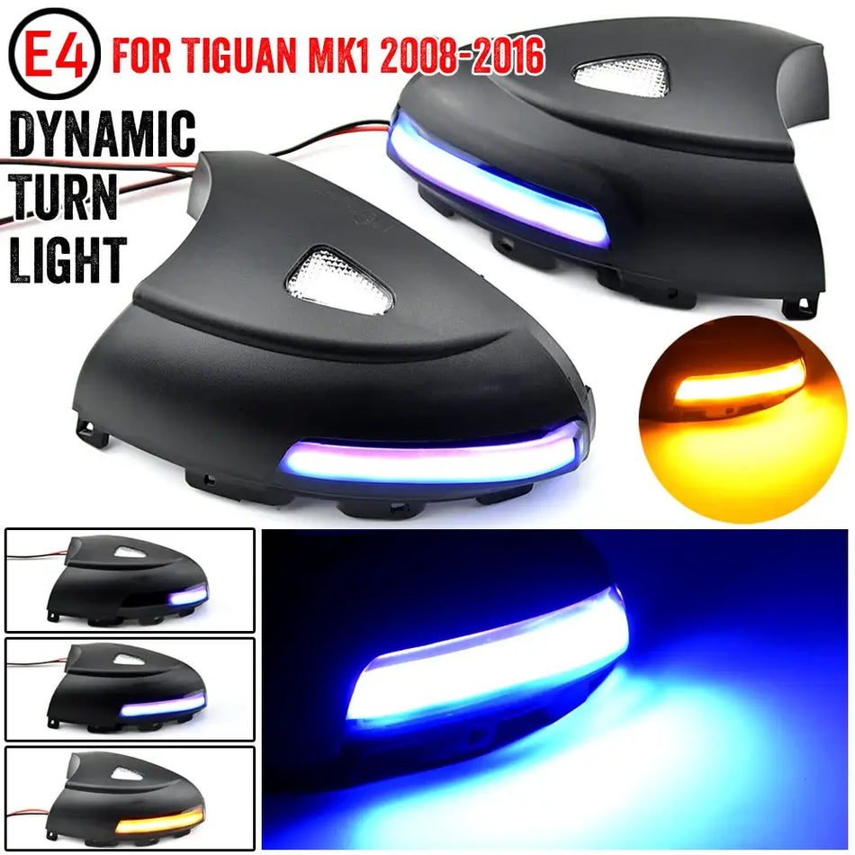 LED Dynamic Side Mirror Turn Signal Light for Volkswagen Tiguan MK1